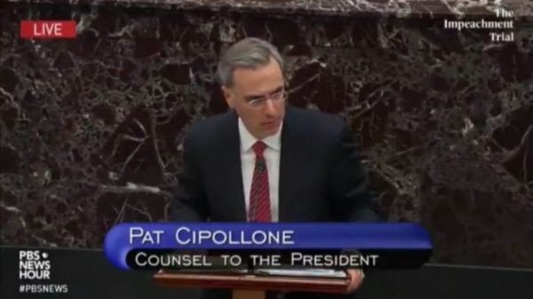 Trump Lead Impeachment Lawyer Pat Cipollone Shuts Down Nadler, ‘You’re Not in Charge Here!’ (VIDEO)
