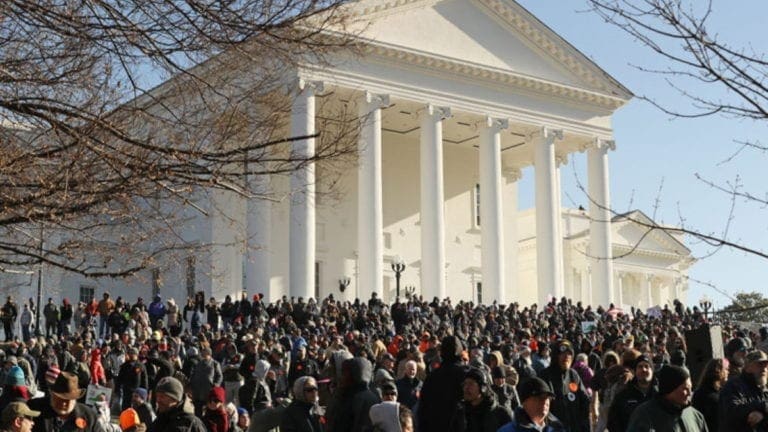 Watch Live: Tens Of Thousands Descend Upon Virginia to Peacefully Support the Second Amendment