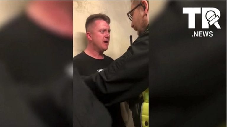 Tommy Robinson Arrested For Restraining Man Who Sexually Assaulted His Daughter