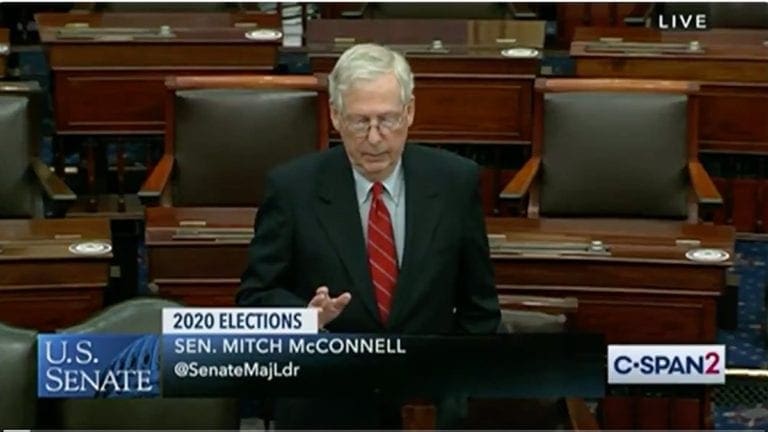 McConnell To Dems: ‘Don’t Lecture Us On Refusing To Accept An Election’